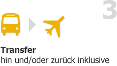 Shuttle-Service inklusive &ndash;  Hin & zur&uuml;ck!