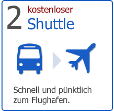 Schnell und pünktlich zum Flughafen