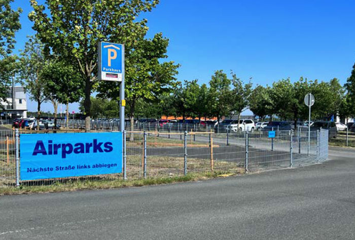 Airparks Parkplatz P2 Paderborn